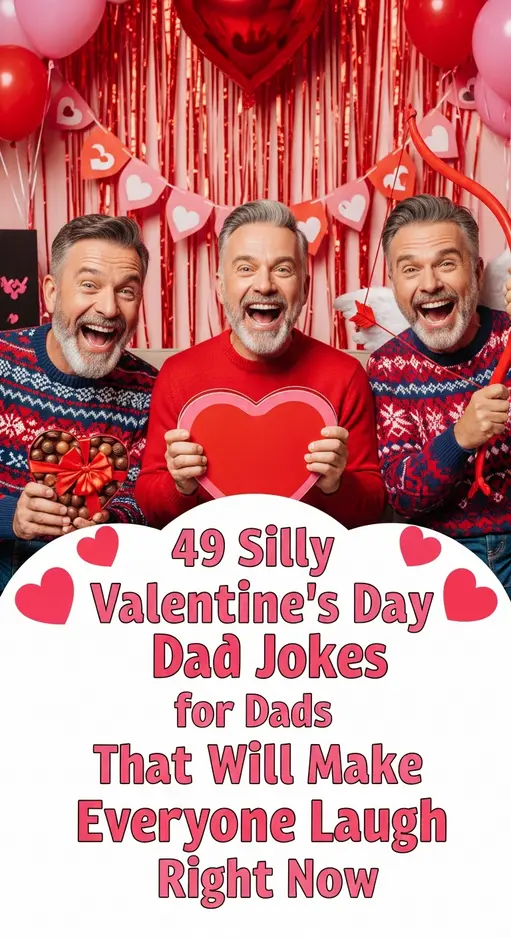49 Silly Valentine’s Day Dad jokes for Dads That Will Make Everyone Laugh Right Now