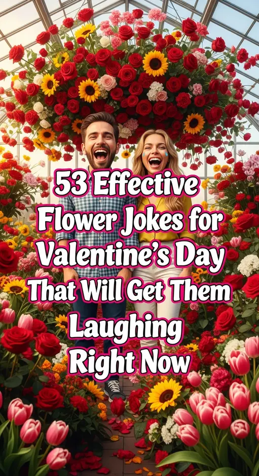 53 Effective Flower Jokes for Valentine’s Day That Will Get Them Laughing Right Now