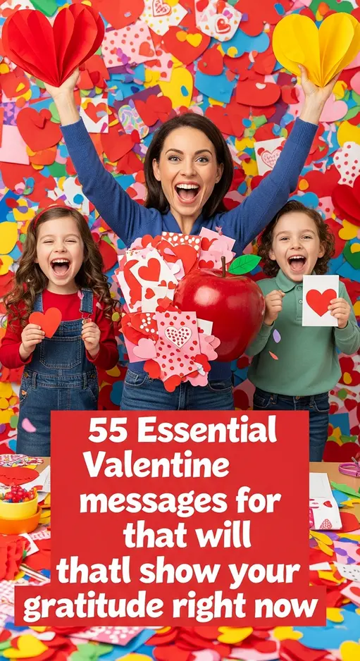 55 Essential Valentine messages for teachers that will show your gratitude right now