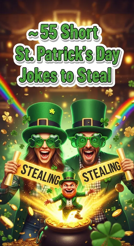 55 Short St. Patrick’s Day Jokes to Steal 3 55 Short St. Patrick’s Day Jokes to Steal