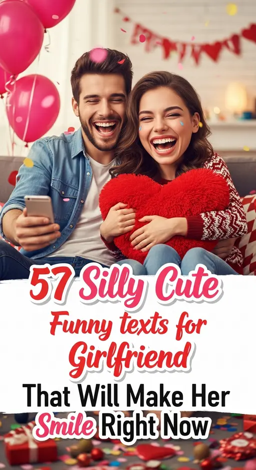 57 Silly Cute funny texts for girlfriend That Will Make Her Smile Right Now