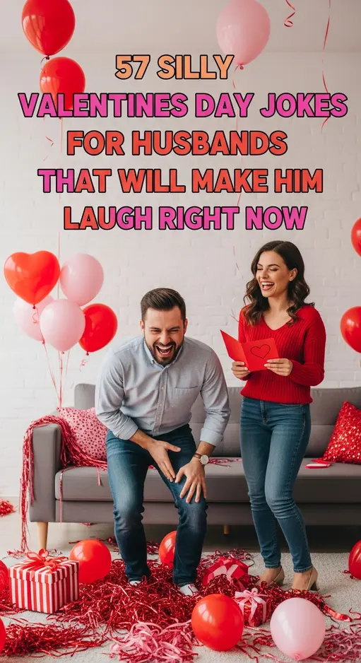 57 Silly Valentines Day Jokes for Husbands That Will Make Him Laugh Right Now