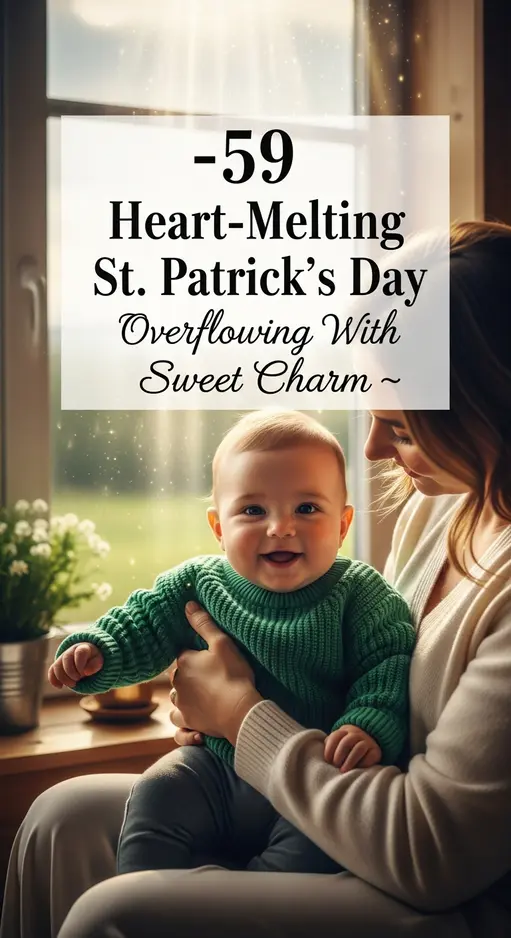 59 Heart-Melting St Patrick’s Day Baby Captions Overflowing With Sweet Charm 👶🍀