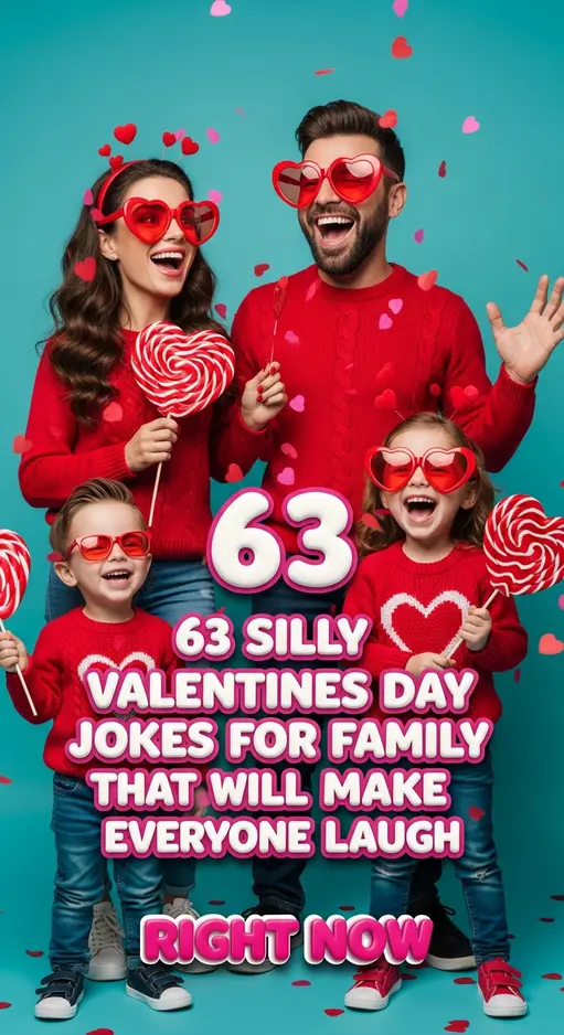 63 Silly Valentines Day Jokes for Family That Will Make Everyone Laugh Right Now