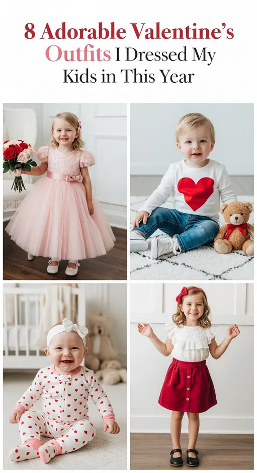 8 Adorable Valentine’s Outfits I Dressed My Kids in This Year