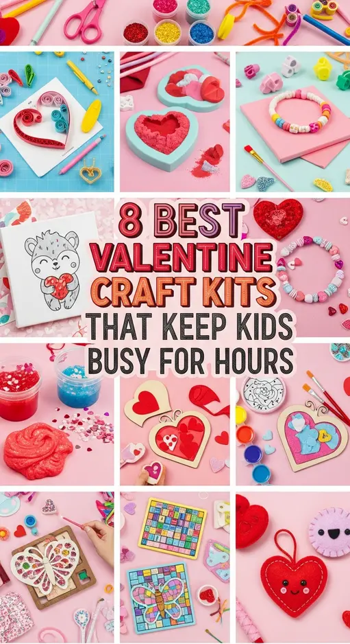 8 Best Valentine Craft Kits That Keep Kids Busy for Hours