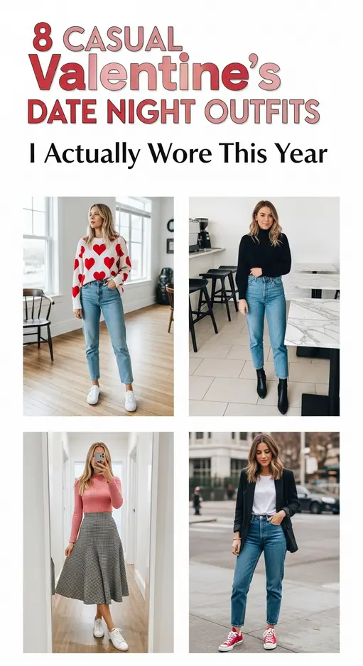 8 Casual Valentine’s Date Night Outfits I Actually Wore This Year