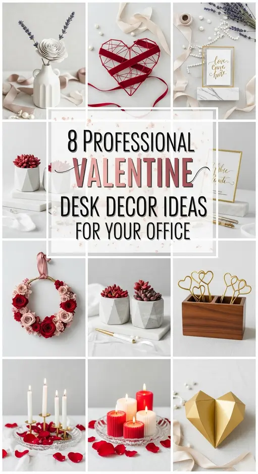 8 Professional Valentine Desk Decor Ideas for Your Office