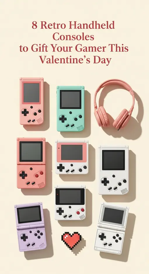 8 Retro Handheld Consoles to Gift Your Gamer This Valentine’s Day