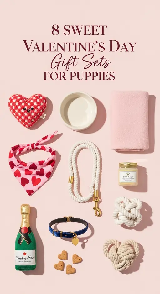 8 Sweet Valentine’s Day Gift Sets for Puppies