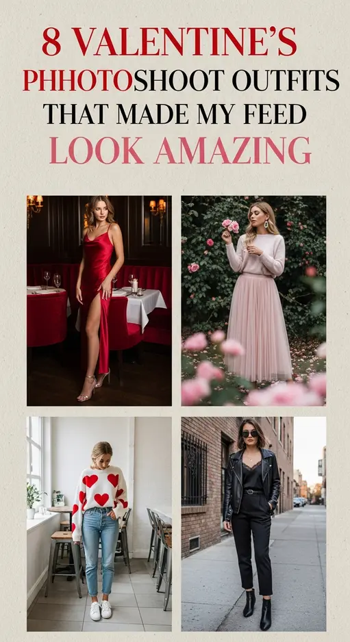8 Valentine’s Photoshoot Outfits That Made My Feed Look Amazing