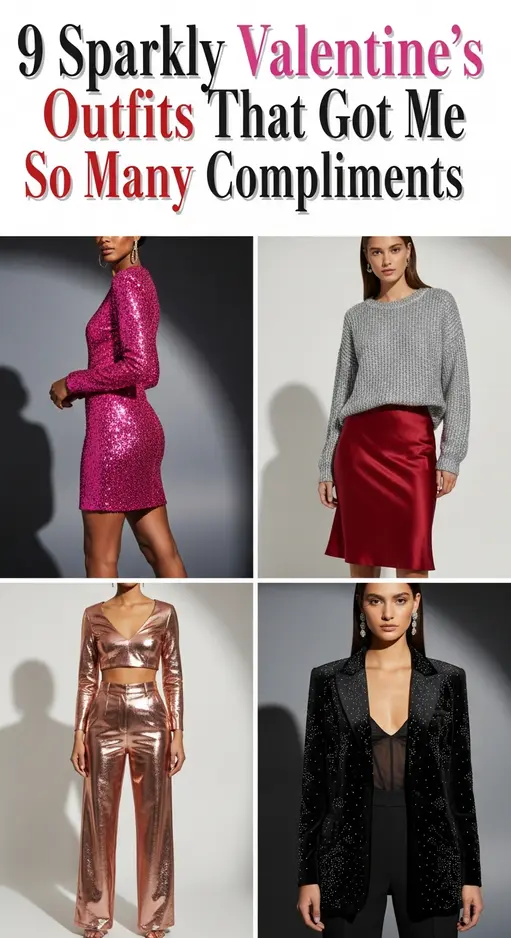 9 Sparkly Valentine’s Outfits That Got Me So Many Compliments