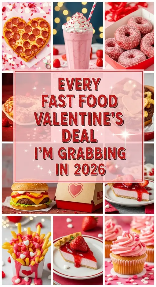 Every Fast Food Valentine’s Deal I’m Grabbing in 2026