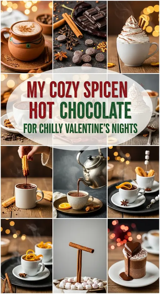 My Cozy Spiced Mexican Hot Chocolate for Chilly Valentine’s Nights
