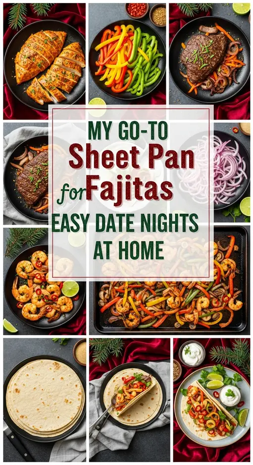 My Go-To Sheet Pan Fajitas for Easy Date Nights at Home