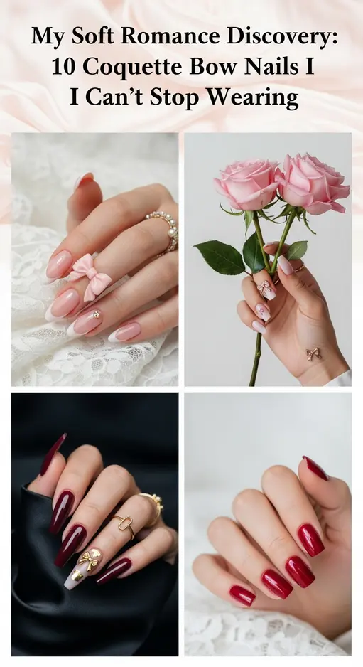 My Soft Romance Discovery: 10 Coquette Bow Nails I Can’t Stop Wearing