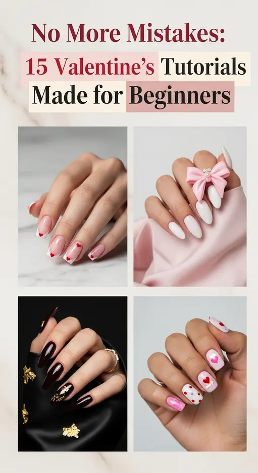 No More Mistakes: 15 Valentine’s Tutorials Made for Beginners