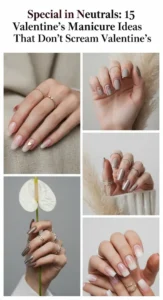 Special in Neutrals: 15 Valentine's Manicure Ideas That Don't Scream Valentine's -