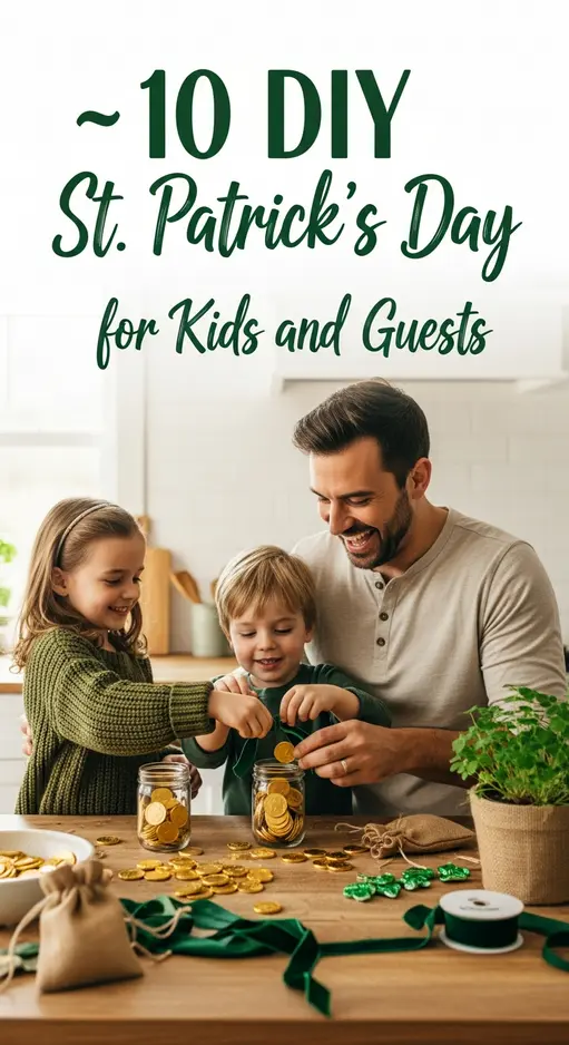 🎩 10 DIY St. Patrick’s Day Party Favors That’ll Make Your Guests Sham-Rock! 🍀