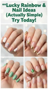 10 Pot of Gold Nail Art Capturing the Magic of the Rainbow -