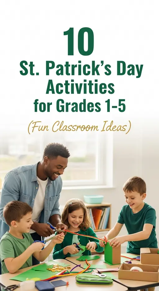 Shamrock Smiles & Classroom Magic: 10 St. Patrick’s Day Activities for Grades 1-5