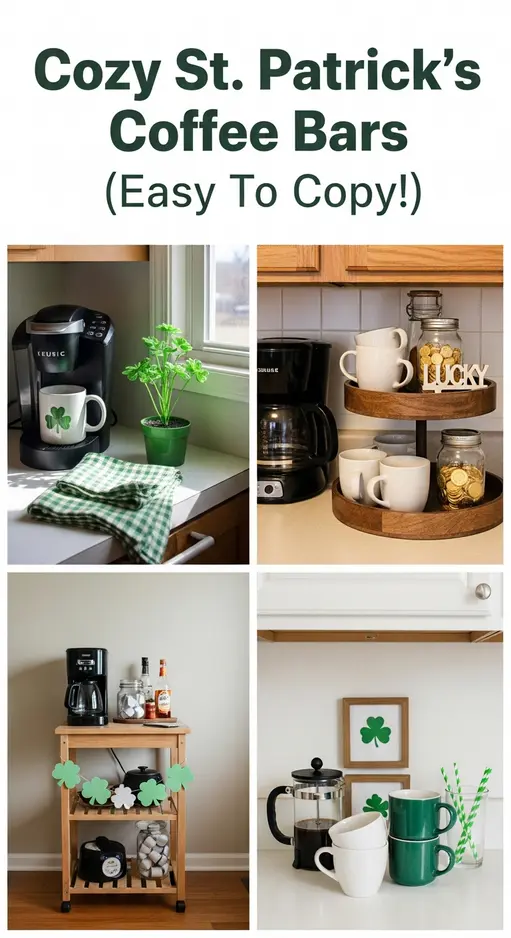 10 St. Patrick’s Day Coffee Bar Ideas for the Perfect Morning Vibes