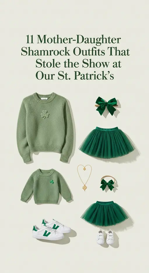 11 Mother-Daughter Shamrock Outfits That Stole the Show at Our St. Patrick’s