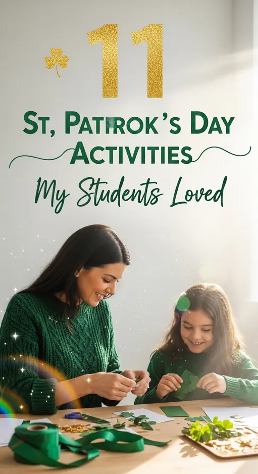 11 St. Patrick’s Day Classroom Activities My Students Loved