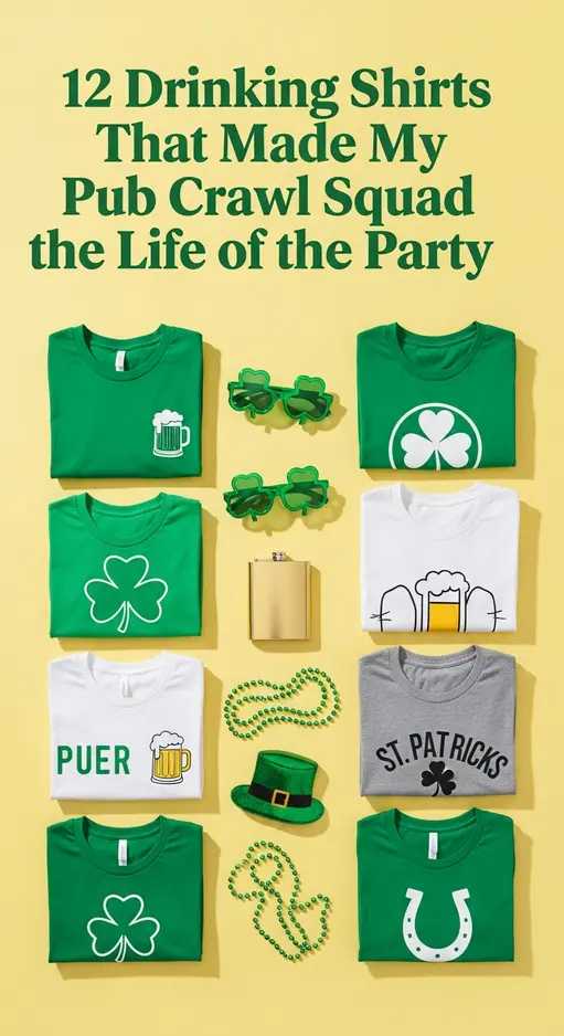 12 Drinking Shirts That Made My Pub Crawl Squad the Life of the Party