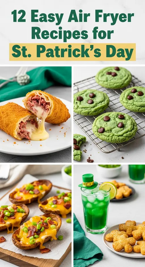12 Easy Air Fryer Recipes for St. Patrick’s Day