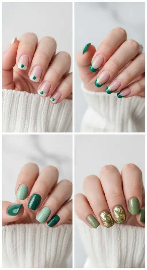 12 Easy St Patrick’s Day Nails Without Salon Skills Needed