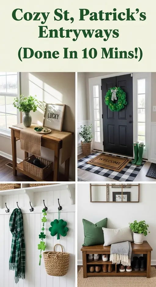 12 St. Patrick’s Day Entryway Decorations That Welcome Guests with Good Luck