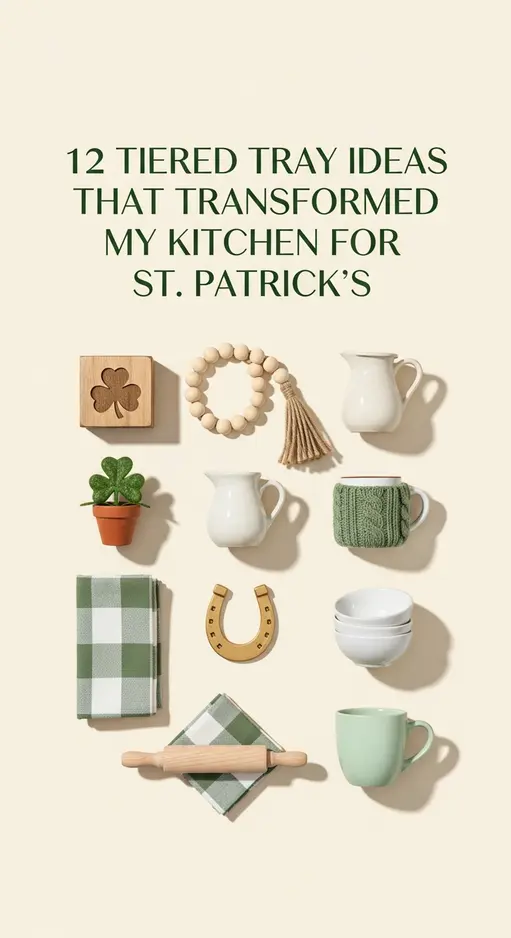 12 Tiered Tray Ideas That Transformed My Kitchen for St. Patrick’s