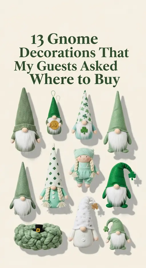13 Gnome Decorations That My Guests Asked Where to Buy