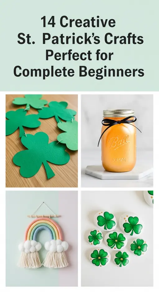 14 Creative St. Patrick’s Day Crafts Perfect for Complete Beginners