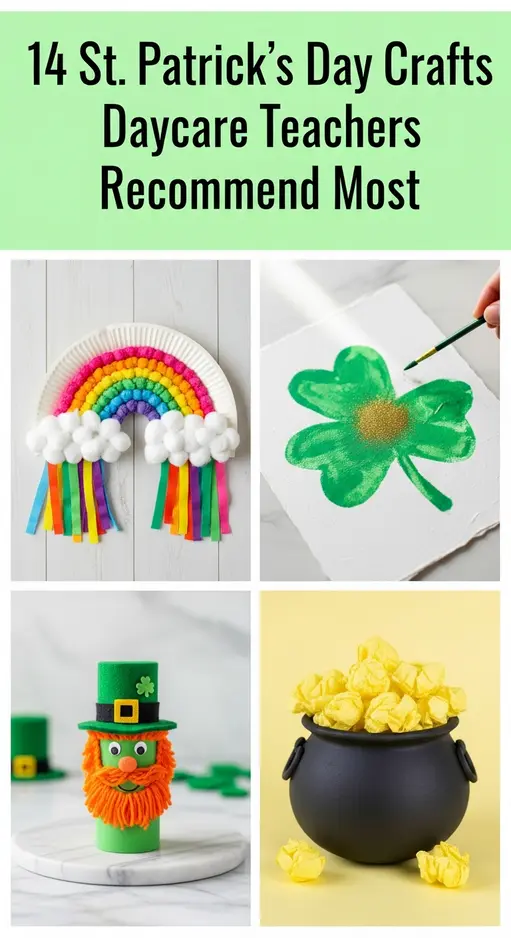 14 St. Patrick’s Day Crafts Daycare Teachers Recommend Most