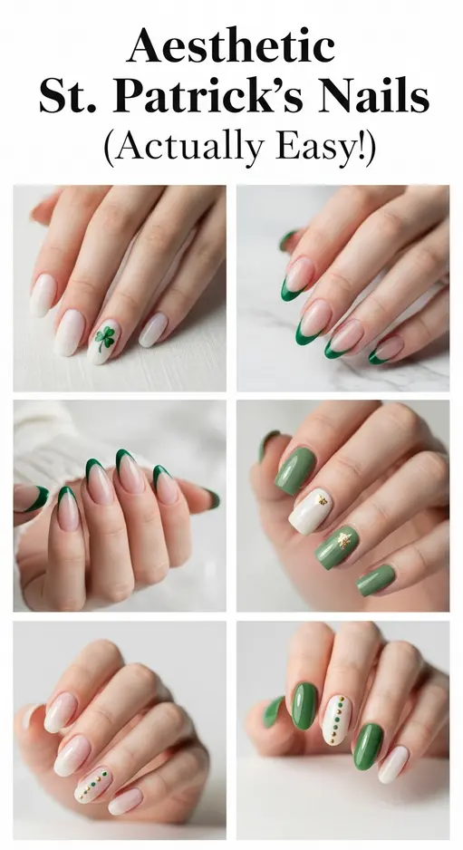 15 Aesthetic St Patrick’s Day Nails for Minimalist Girlies