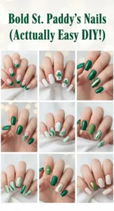 15 Coffin St Patrick's Day Nails for Bold Statement Celebration Vibes -