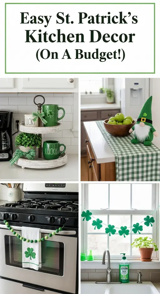 15 Cute St. Patrick’s Day Kitchen Decorations for a Festive Cooking Vibe