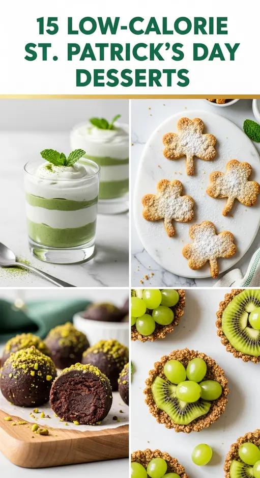 15 Low-Calorie St. Patrick’s Day Desserts