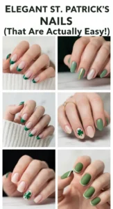 15 Saint Patrick's Day Nails for Traditional Elegant Celebrations -