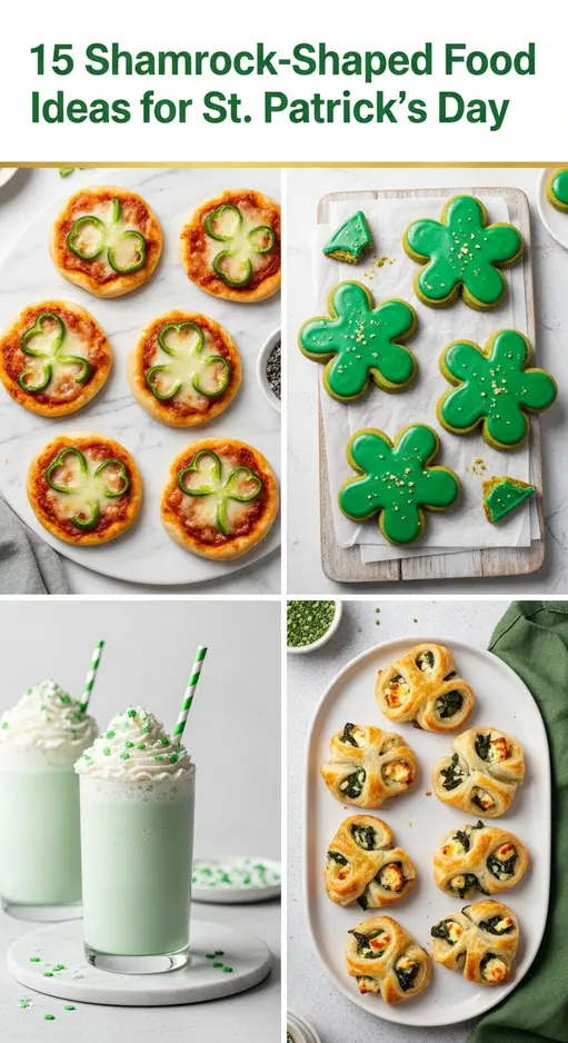 15 Shamrock-Shaped Food Ideas for St. Patrick’s Day