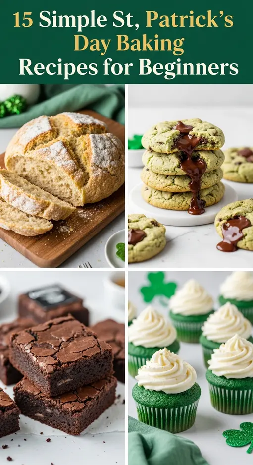 15 Simple St. Patrick’s Day Baking Recipes for Beginners