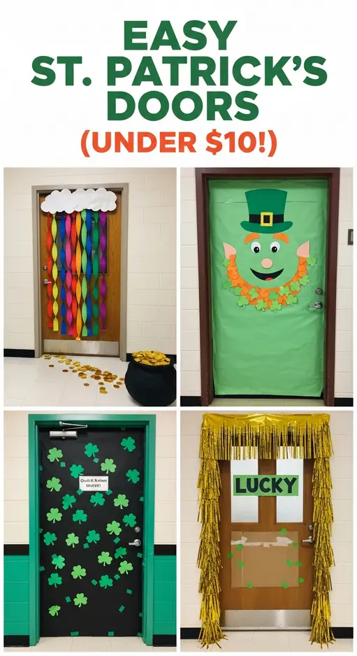 15 St. Patrick’s Day Classroom Door Decorations Students Absolutely Love