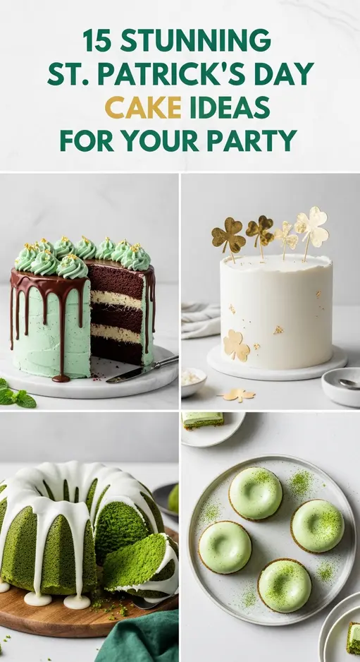 15 Stunning St. Patrick’s Day Cake Ideas for Your Party