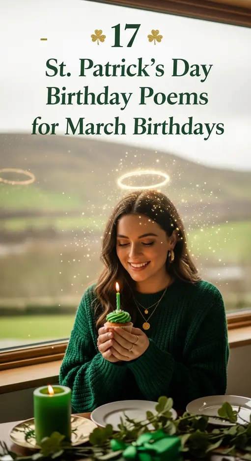17 St. Patrick’s Day Birthday Poems for March Birthdays