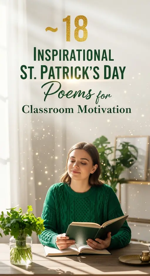 18 Inspirational St. Patrick’s Day Poems for Classroom Motivation