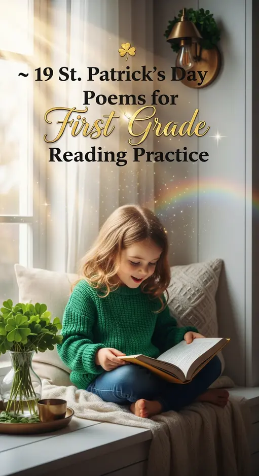 19 St. Patrick’s Day Poems for First Grade Reading Practice
