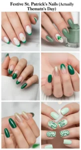 20 Festive St Patrick's Day Nail Ideas for Trendy Celebrations -