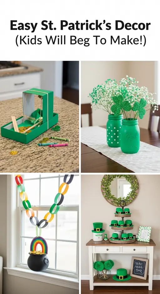 20 Fun St. Patrick’s Day Kids Party Decorations My Kids Beg to Make Again